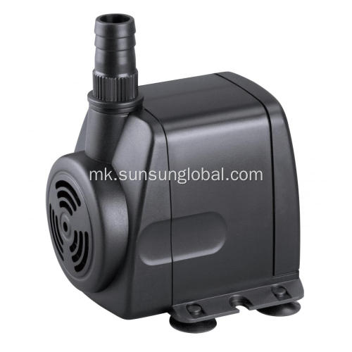 Мала езерце фонтана Пумпа за цицање вода